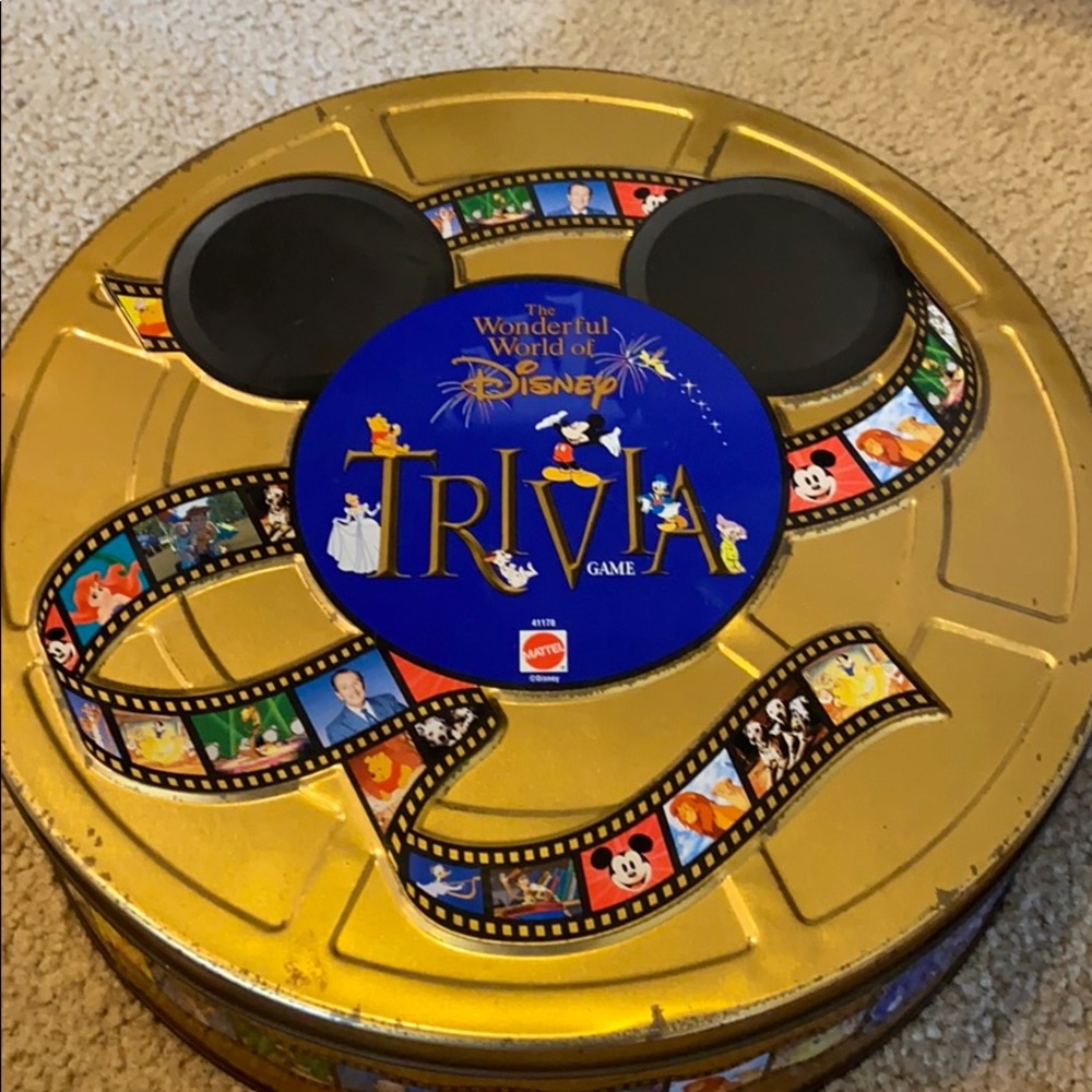 Disney Trivia Vintage Game
